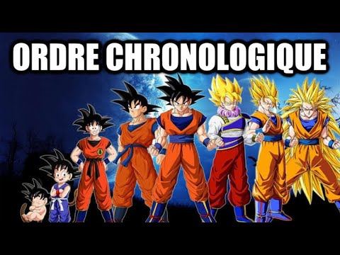 OU, COMMENT et DANS quel ORDRE CHRONOLOGIQUE regarder DRAGON BALL Z (akira toriyama)