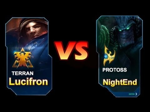StarCraft 2 -Lucifron[T] vs  NightEnd [P]  - HP Trophy 2  (Commentary)