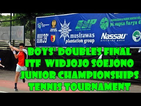 Boys' Doubles Final | ITF Widjojo Soejono Junior Championships Tennis Tournament