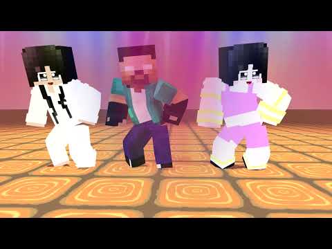 : DUN DUN DANCE FAMILY XDJAMES  MINECRAFT ANIMATION