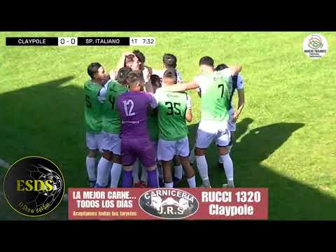 Claypole 2-0 Sp. Italiano - Primera C - Fecha 35