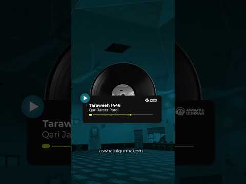 Qari Jareer Patel - Habibia Soofie Masjid East Street