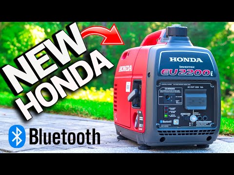 NEW HONDA BLUETOOTH Generator EU2200i Exposed! CO Minder Review / 2021 Model