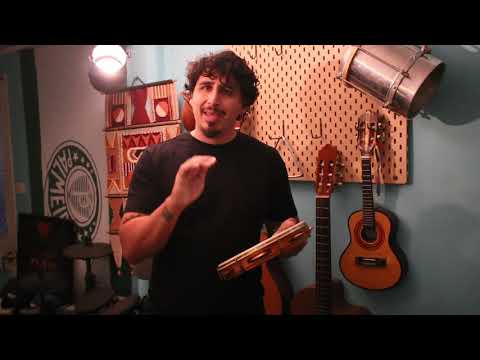 Baiao Pandeiro - Easy steps to play Baiao in the pandeiro