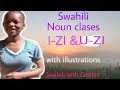 SWAHILI NOUN CLASSES I-ZI & U-ZI |SWAHILI GRAMMAR LESSONS