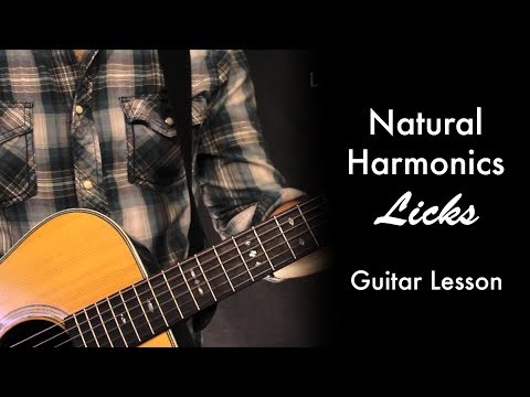 Natural Harmonics Licks