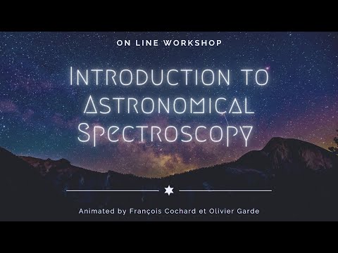 Workshop : Why doing spectroscopy ?