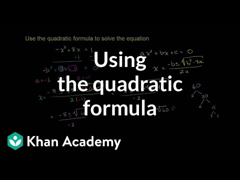 Quadratic Formula 2