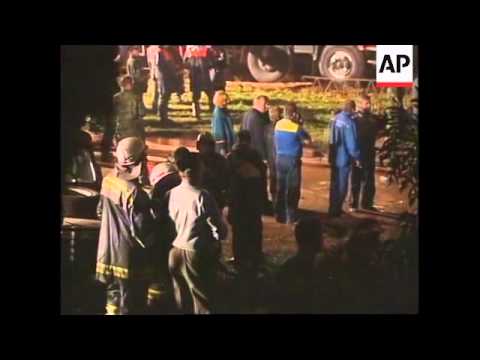 RUSSIA: MOSCOW: EXPLOSION AFTERMATH