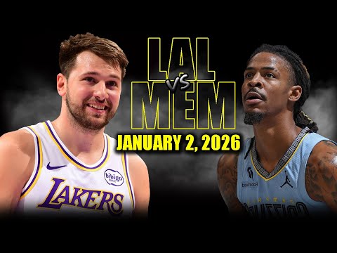 Los Angeles Lakers vs Memphis Grizzlies Full Game Highlights – January 2, 2026 | NBA Season