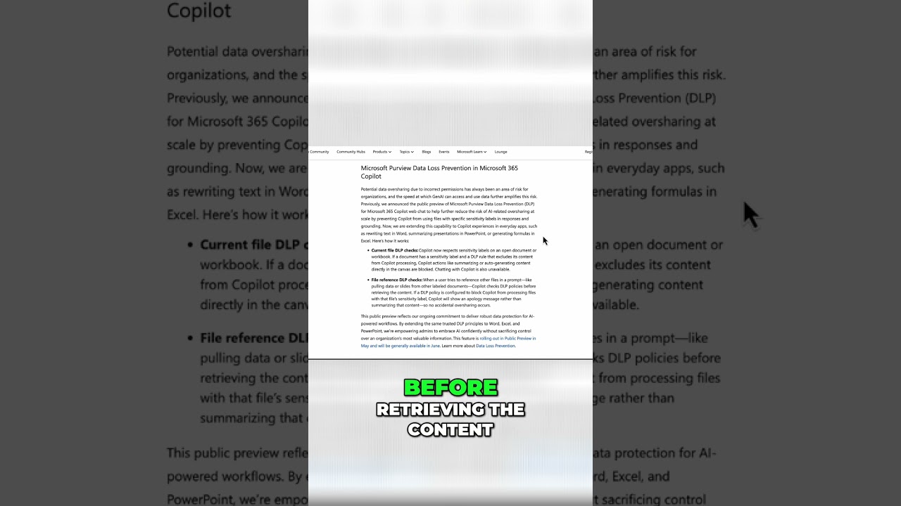 Copilot & Sensitivity Labels: Smart Data Loss Prevention Unveiled