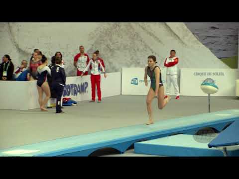 SILICHEVA Irina (RUS) - 2018 Trampoline Worlds, St. Petersburg (RUS) - Qualification Tumbling R1