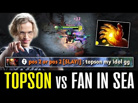 Topson OD - First Build MIDAS is back (vs. FAN) DOTA 2