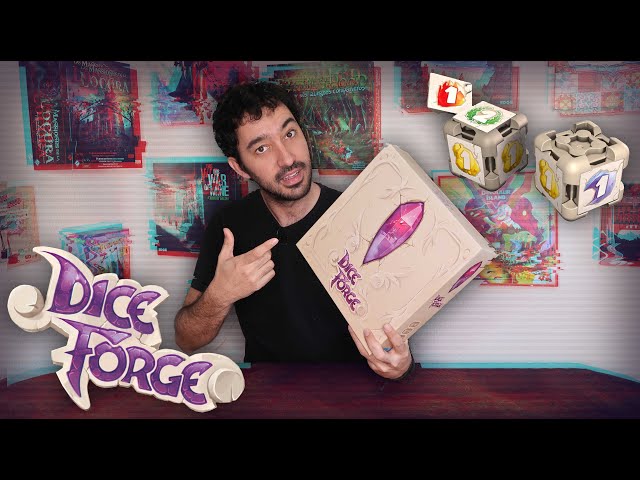 Vídeo relacionado con Libellud | Dice Forge | Juego de mesa | Edad 10+ | 2-4 jugadores | 45 minutos de tiempo de juego