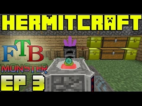 Hermitcraft FTB Monster - Ep3 - Emo Tiers of Joy