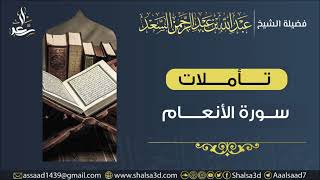 صورة 11- تأملات في سورة الأنعام