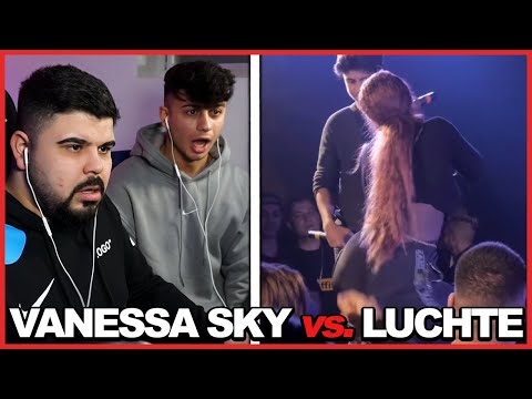 SIE TWERKT EINFACH 🤦🏽‍♂️😡 VANESSA SKY vs. LUCHTE - TopTier Takeover | Reaction