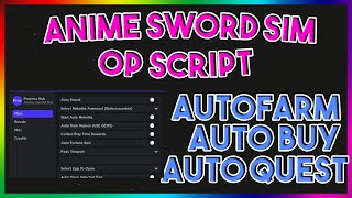 Roblox NEW Anime Sword Simulator Script Exploit GUI (Pastebin 2022)