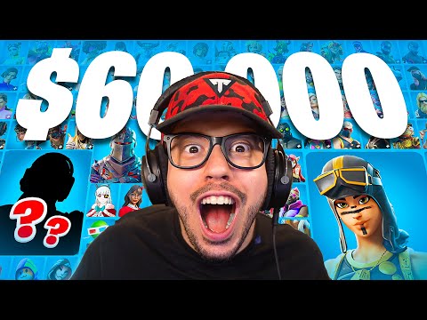 Revealing My $60,000 Fortnite Locker!