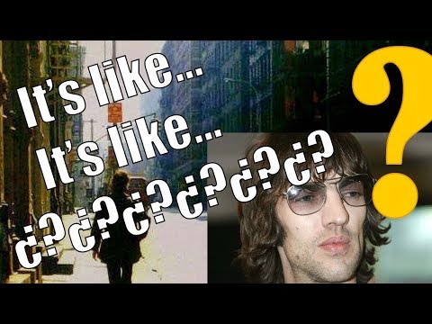 What does Richard Ashcroft say at the beginning of Lucky Man?