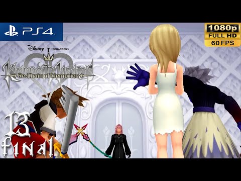 PS4 Kingdom Hearts Re:Chain of Memories Walkthrough 13 Castle Oblivion (1080p 60fps - FINAL)