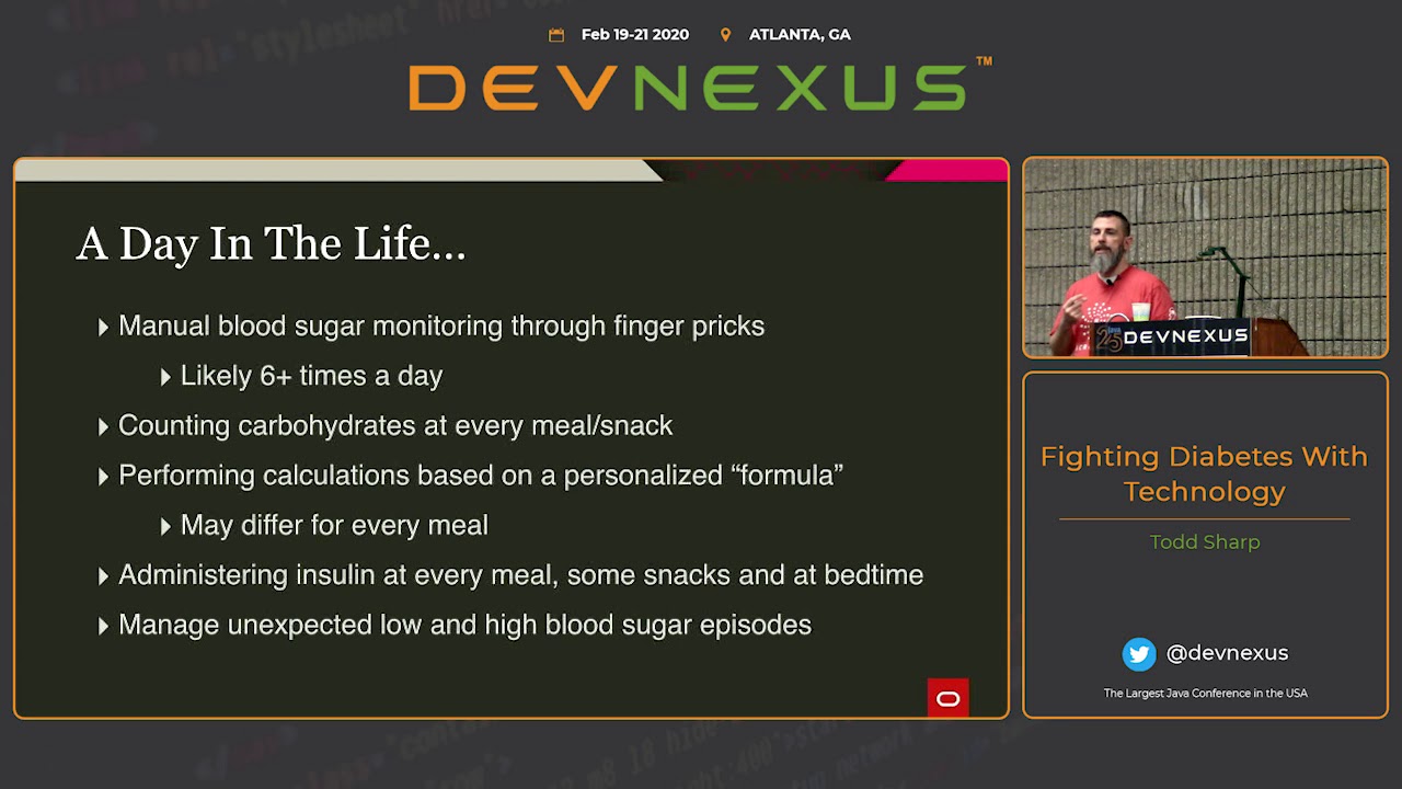 Devnexus 2020   Fighting Diabetes With Technology   Todd Sharp