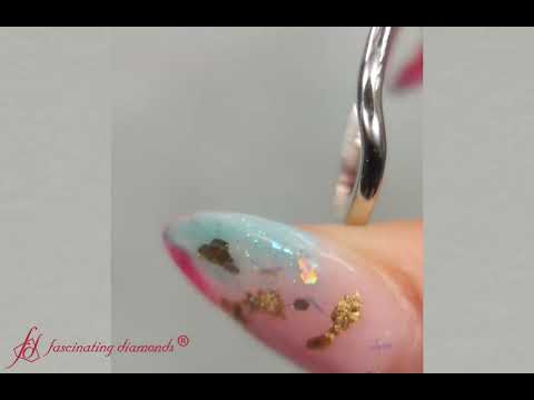 Plain Curved Wedding Band In Platinum- FDENS2255B3- Fascinating Diamonds