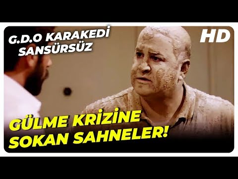 G.D.O BlackCat Funny Scenes | Turkish Comedy Movie