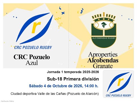 CRC Pozuelo vs Alcobendas Sub 18