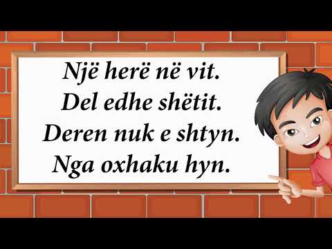 Gjeagjeza Shqip per femije