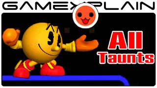 Smash Bros 3DS: All Taunt Animations