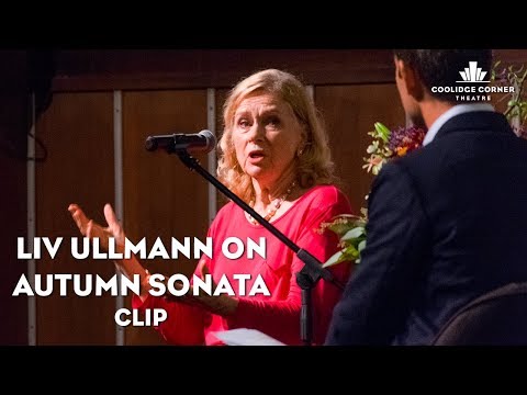 Liv Ullman on Ingrid Bergman's performance in Autumn Sonata | Clip [HD] | Coolidge Corner Theatre