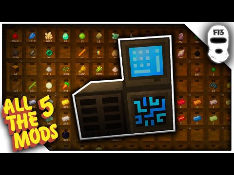 REFINED STORAGE AND STORAGE DRAWERS! THE BEST COMBINATION! Minecraft 1.15 [All the Mods 5 E14]