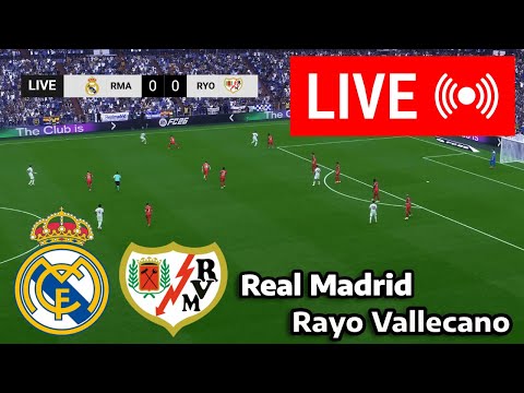 🔴LIVE : Real Madrid vs Rayo Vallecano | La Liga 2026 | Full Match Streaming Now | Simulation