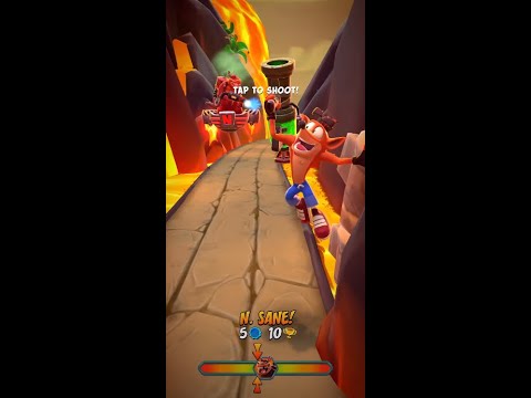 Crash Bandicoot - Crash On The Run - Inferno Dingodile