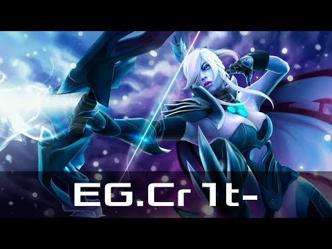EG.Cr1t- — Drow Ranger, Safe Lane (Apr 2, 2019) | Dota 2 patch 7.21 gameplay