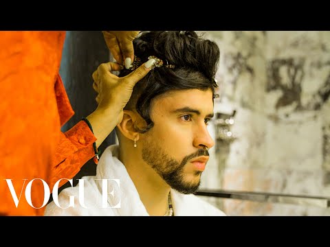 Bad Bunny Gets Ready for the Met Gala | Vogue