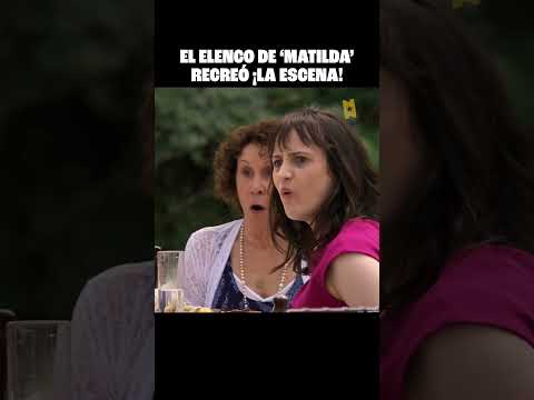 Una vez más juntos recreando la escena más icónica de #Matilda