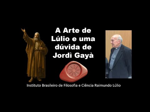 A Arte de Lúlio e uma dúvida de Jordì Gayà - IBFCRL
