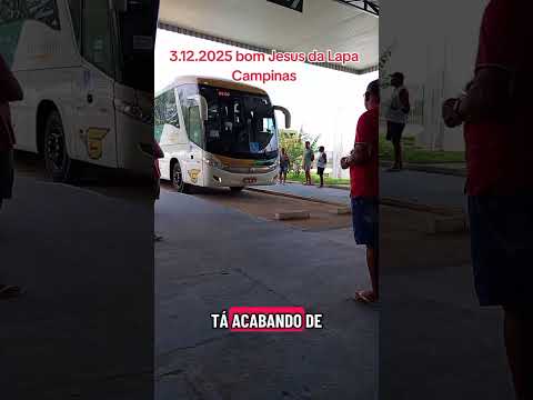 de bom Jesus da Lapa Bahia para Mogi Guaçu São Paulo 3.12.2025