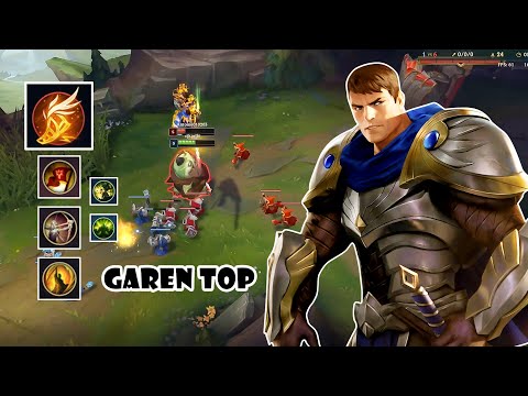 GAREN TOP IS AN ABSOLUTE TOPLANE BEAST  - S12 GAREN GAMEPLAY! (Season 12 Garen)