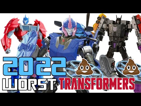 The WORST Transformers Of 2022! Over TEN TERRIBLE Toys! Transformers LEGACY! MASTERPIECE & MORE!