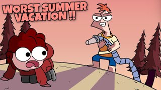 Worst summer vacations ever | ft. School stories