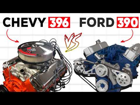 The Chevy 396 vs The Ford 390 | Who Was The King?