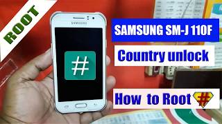 How to Samsung galaxy j1  SM-J110F  root country unlock, SIM Pin SIM network PUK Remove,