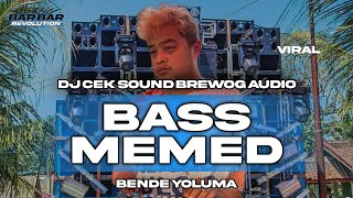 Download lagu DJ CEK SOUND • BREWOG AUDIO MEMED NGANTUK • BASS GLERR MIDDLE NULUP NROTOK mp3