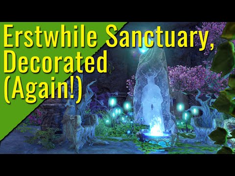 The Erstwhile Sanctuary: Decorated (Again!)  Elder Scrolls Online Housing