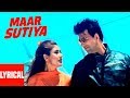 Maar Sutiya Lyrical Video | Deewane Huye Paagal | Anu Malik | Akshay Kumar, Rimi Sen