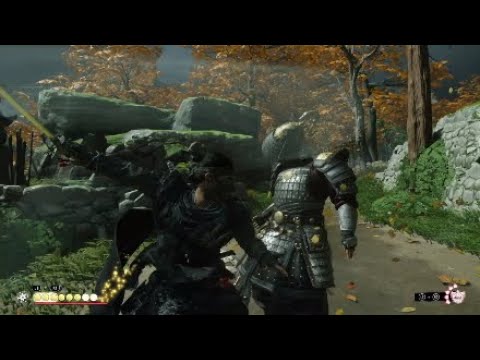 Ghost of Tsushima mask on gameplay walkthrough - Yuriko Tales #01 Berserk Darts