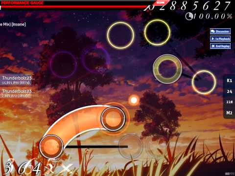 osu! - Krewella - Come & Get It (Nightcore Mix) SS mouse play